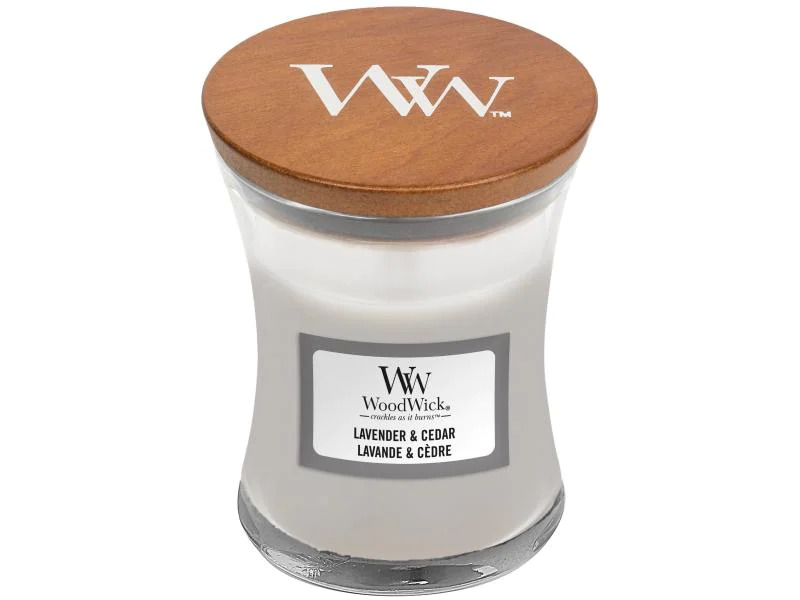 Woodwick Duftkerze Lavender &amp; Cedar Mini Jar