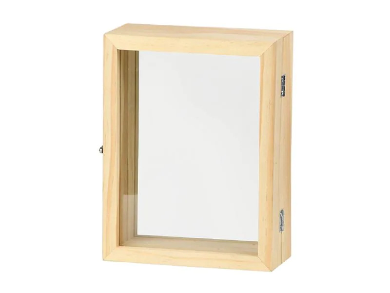 Esschert Design Bilderrahmen Doppelseitiger 15.5 x 19 cm, Braun
