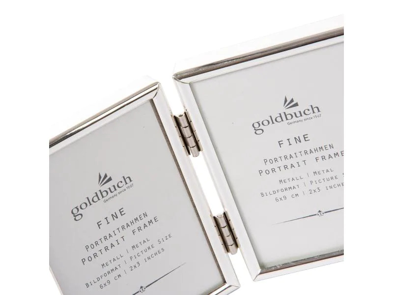 Goldbuch Bilderrahmen Fine Silber, 6 x 9 cm