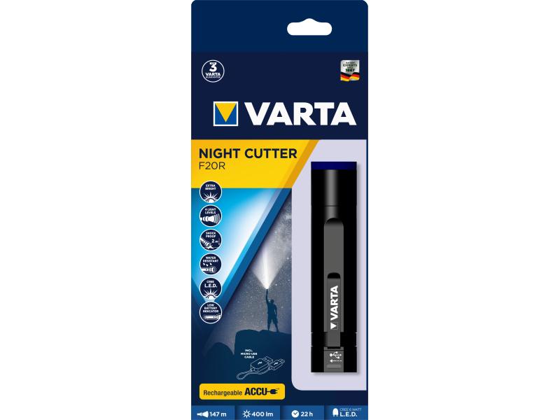 Varta Taschenlampe Night Cutter F20R