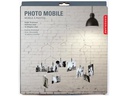 Kikkerland Fotohalter Mobile für 10 Fotos