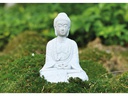 G. Wurm Dekofigur Buddha aus Polyresin, 13 cm