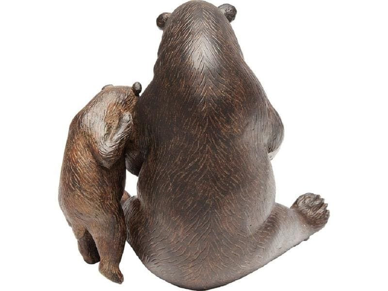Kare Dekofigur Reading Bears Braun