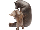 Kare Dekofigur Reading Bears Braun