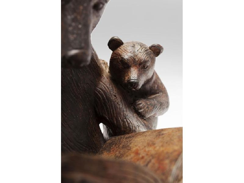 Kare Dekofigur Reading Bears Braun