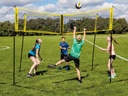 Crossnet Volleyballnetz Crossnet Schwarz/Gelb