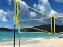 Crossnet Volleyballnetz Crossnet Schwarz/Gelb