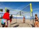 Crossnet Volleyballnetz Crossnet Schwarz/Gelb