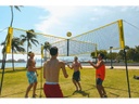 Crossnet Volleyballnetz Crossnet Schwarz/Gelb