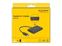Delock 4-Port Signalsplitter Displayport, 4K/60Hz