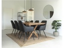 House Nordic Spiegel Jersey Ø 100 cm, Schwarz