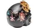 Kare Deko Flower Skull 22 cm 1 Stück