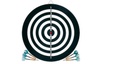 Unicorn Dartboard Paper Board