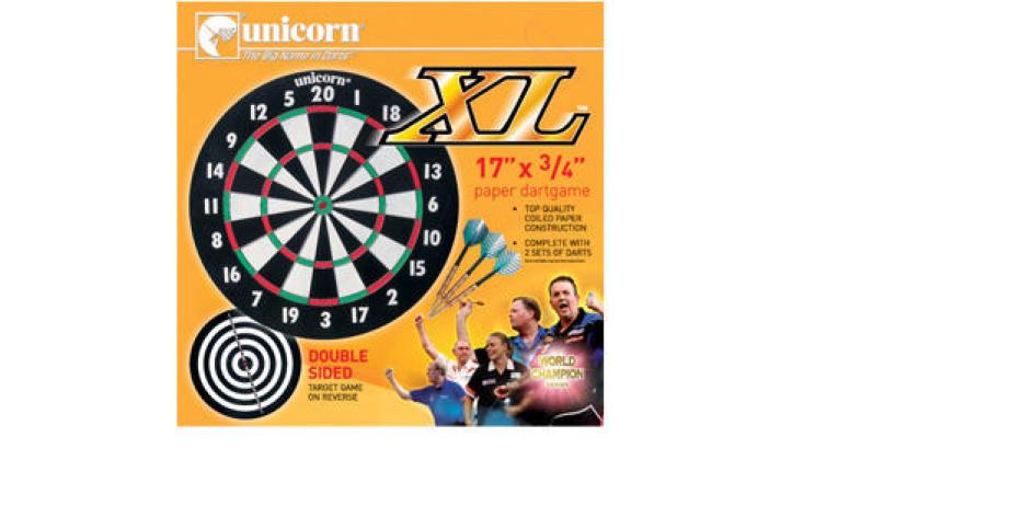 Unicorn Dartboard Paper Board