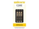 Unicorn Dartpfeile Core Plus Win BLK/GOLD Brass