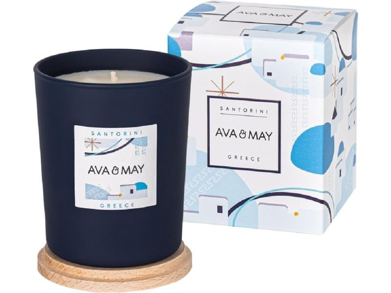 AVA &amp; MAY Duftkerze Santorini 490 g