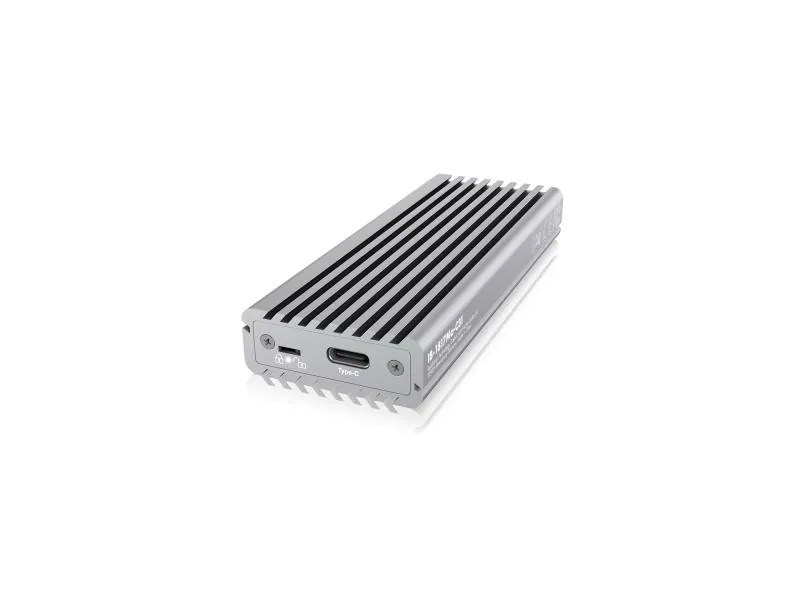 ICY BOX Externes Gehäuse IB-1817Ma-C31 M.2 NVMe silber