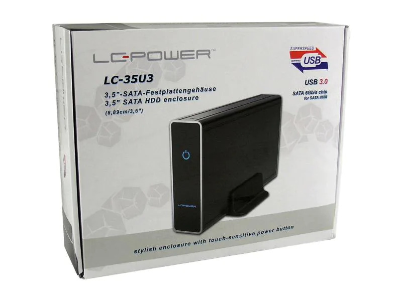 LC-Power Externes Gehäuse LC-35U3 3.5