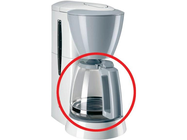 Melitta Kaffeekanne Single5, Glas 0.65 l, Weiss