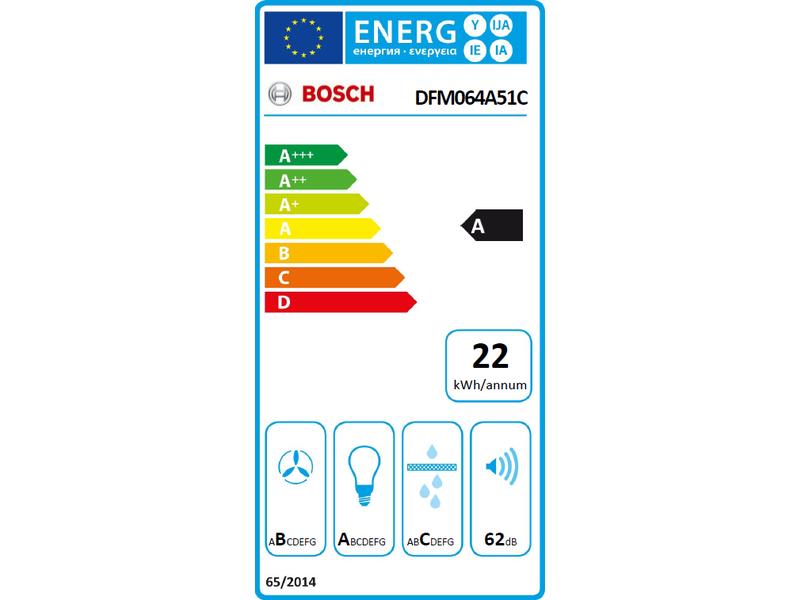Bosch Abzughaube DFM064A51C 4 Stufen