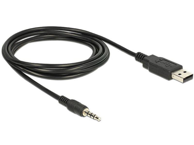 Delock USB 2.0-Kabel A - TTL 3,5 mm 4 Pin (5 V) 1.8 m