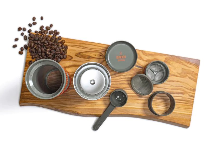 Wacaco Reisekaffeemaschine Pipamoka Pipa Kaffeepulver