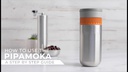 Wacaco Reisekaffeemaschine Pipamoka Pipa Kaffeepulver