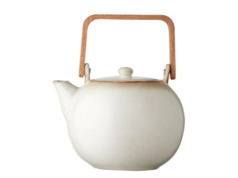Bitz Teekanne 1.2 l, Braun/Crème