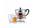 Bodum Tee-Set Chambord  1.3 l, Transparent