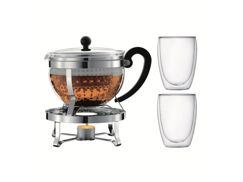 Bodum Tee-Set Chambord  1.3 l, Transparent