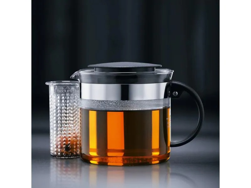 Bodum Teebereiter Bistro Nouveau  1 l, Transparent