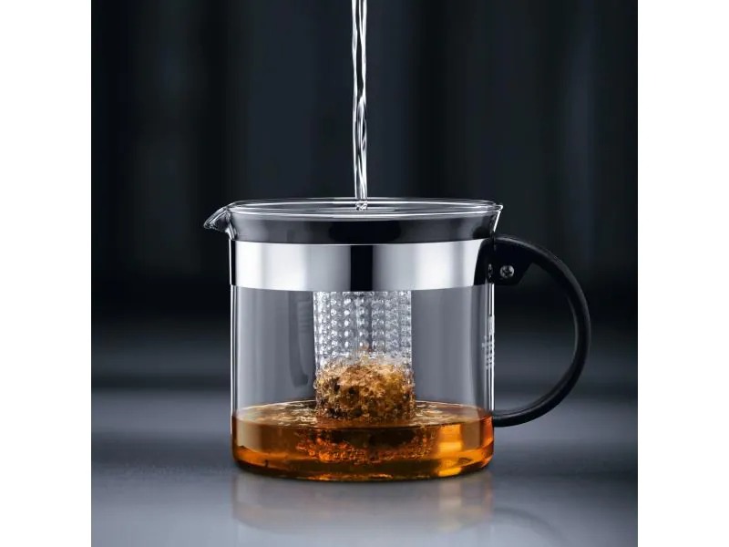 Bodum Teebereiter Bistro Nouveau  1 l, Transparent