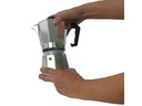 Kela Espressokanne Italia 6 Tassen, Silber