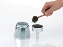 Kela Espressokanne Italia 6 Tassen, Silber
