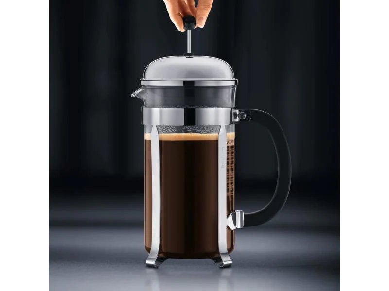 Bodum Kaffeebereiter Chambord 1 l, Silber