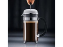 Bodum Kaffeebereiter Chambord 1 l, Silber