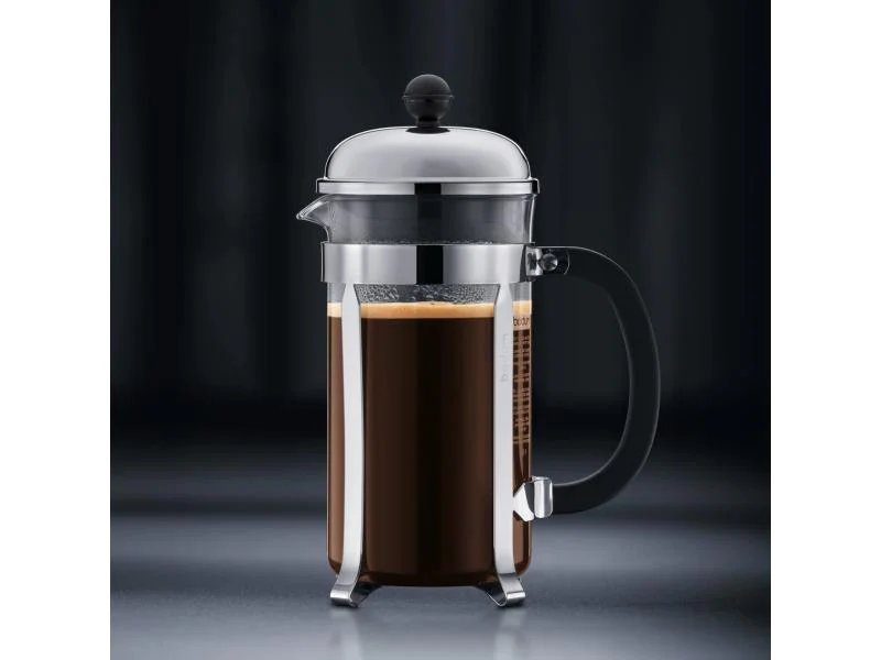 Bodum Kaffeebereiter Chambord 1 l, Silber