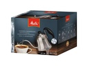 Melitta Kaffeebereiter Pour Over-Wasserkessel 0.7 l, Silber