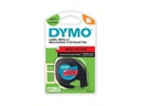 DYMO LetraTag Schwarz auf Rot