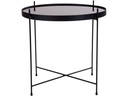 House Nordic Beistelltisch Venezia 48 x 48 cm, Schwarz