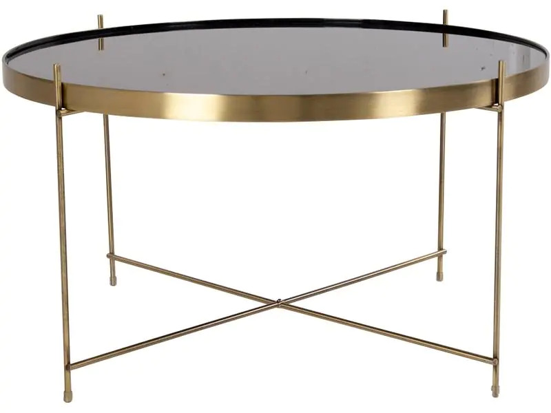 House Nordic Beistelltisch Venezia 70 x 40 cm, Gold