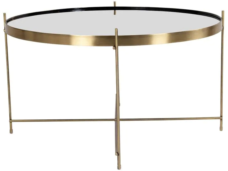 House Nordic Beistelltisch Venezia 70 x 40 cm, Gold