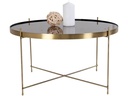 House Nordic Beistelltisch Venezia 70 x 40 cm, Gold