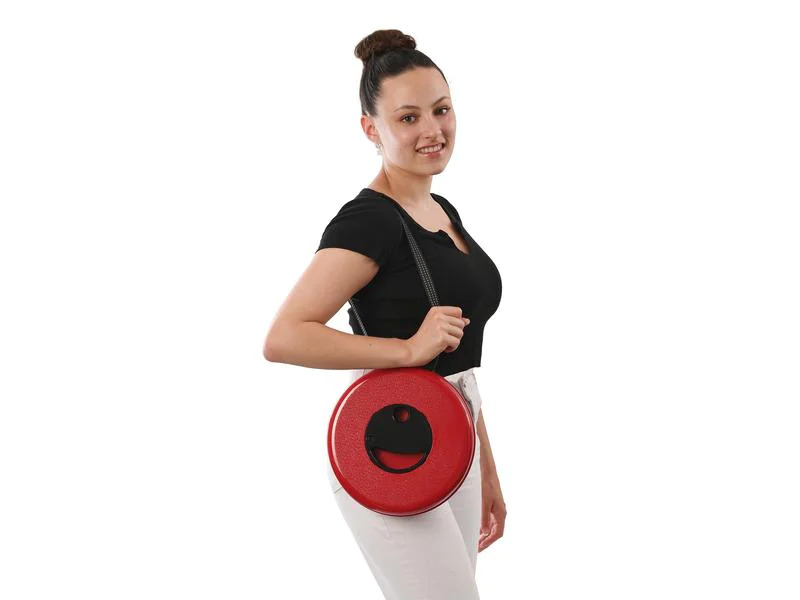 WEDO Hocker SITTOGLOW 26.2 cm x 42 cm, Rot