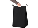 Songmics Wäschesammler 132 l, Schwarz