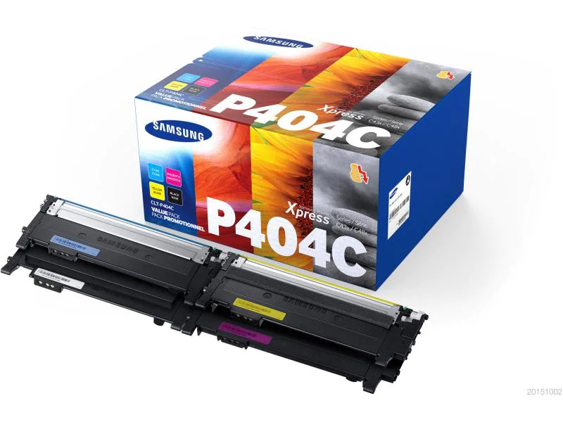 Samsung by HP Tonerset CLT-P404C / SU365A Magenta/Yellow/Black/Cyan