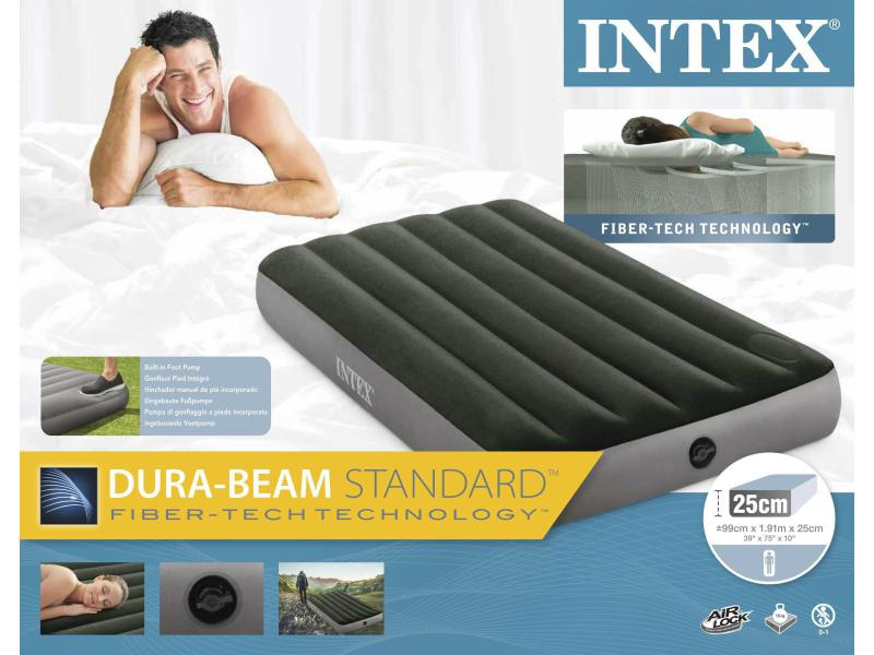 Intex Luftbett DuraBeam Standard Downy Twin