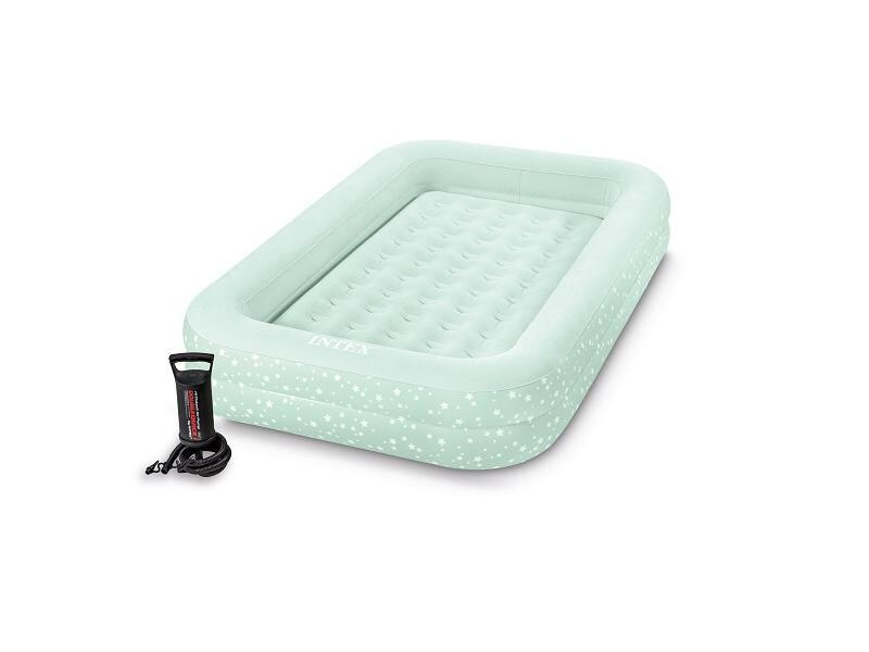Intex Luftbett Kidz Travel Set 107 x 168 cm, Mint