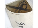 Zeller Present Wäschesammler Wash me Beige, 64 l