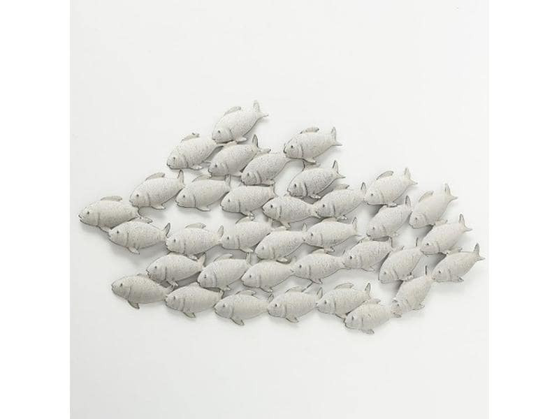 Boltze Wanddekoration Fischschwarm